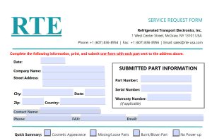 Service Request Form Image